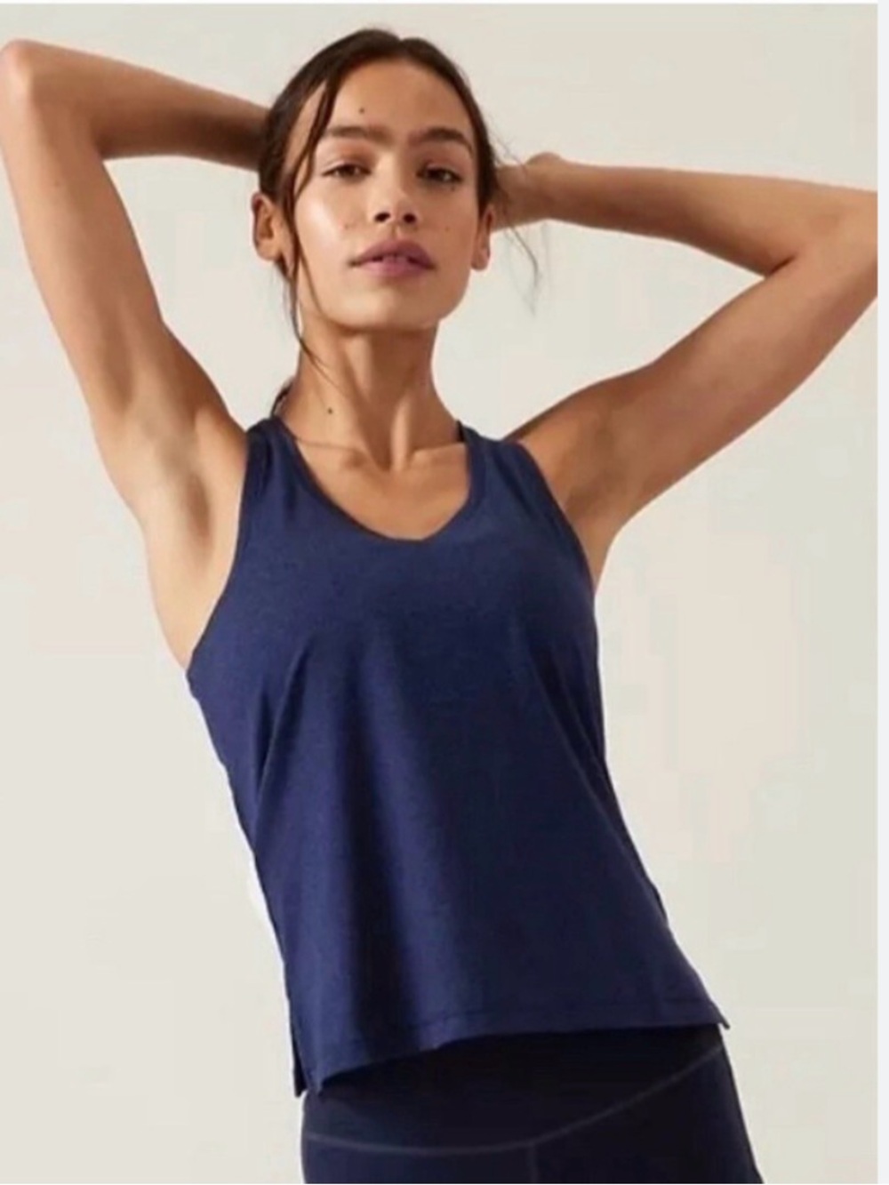 Athleta Navy blue workout Tank